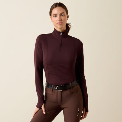 Ariat AW26 Ladies Gridwork 2.0 1/4 Zip Baselayer