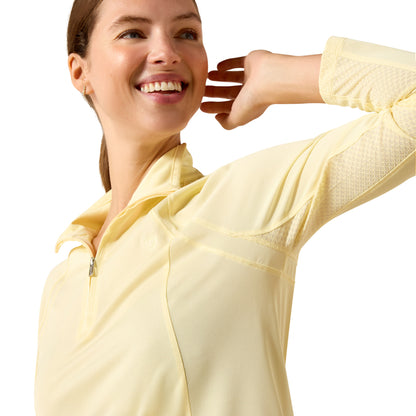 Ariat Ladies SS26 Sunstopper 3.0 1/4 Zip Baselayer