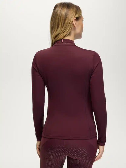 Tommy Hilfiger AW26 Cady 1/4 Zip Rhinestone Training Top