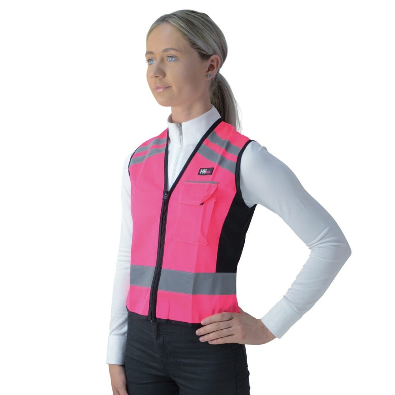 REFLECTOR WAISTCOAT PLEASE PASS WIDE & SLOW