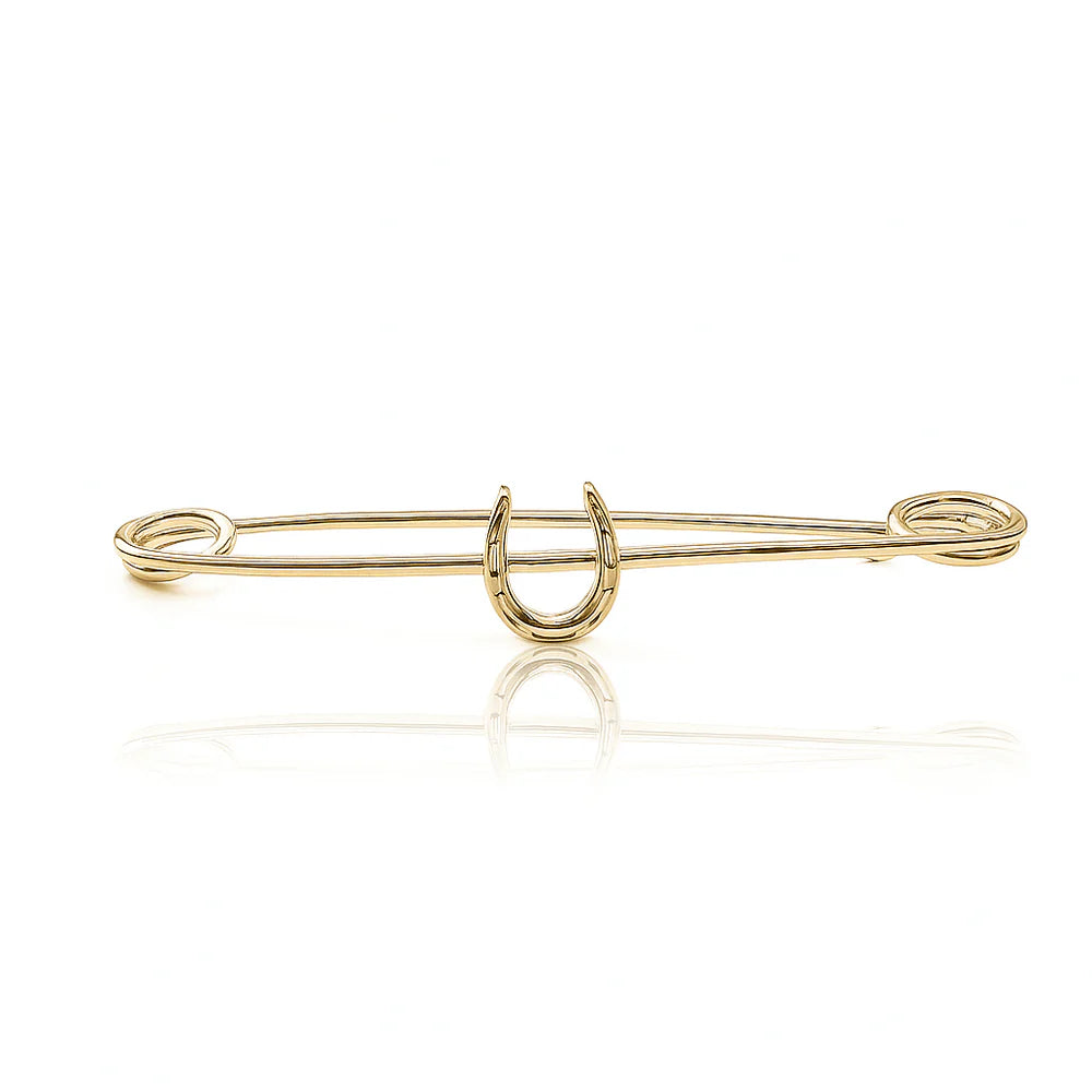 Equetech Traditional Horseshoe Stock Pin
