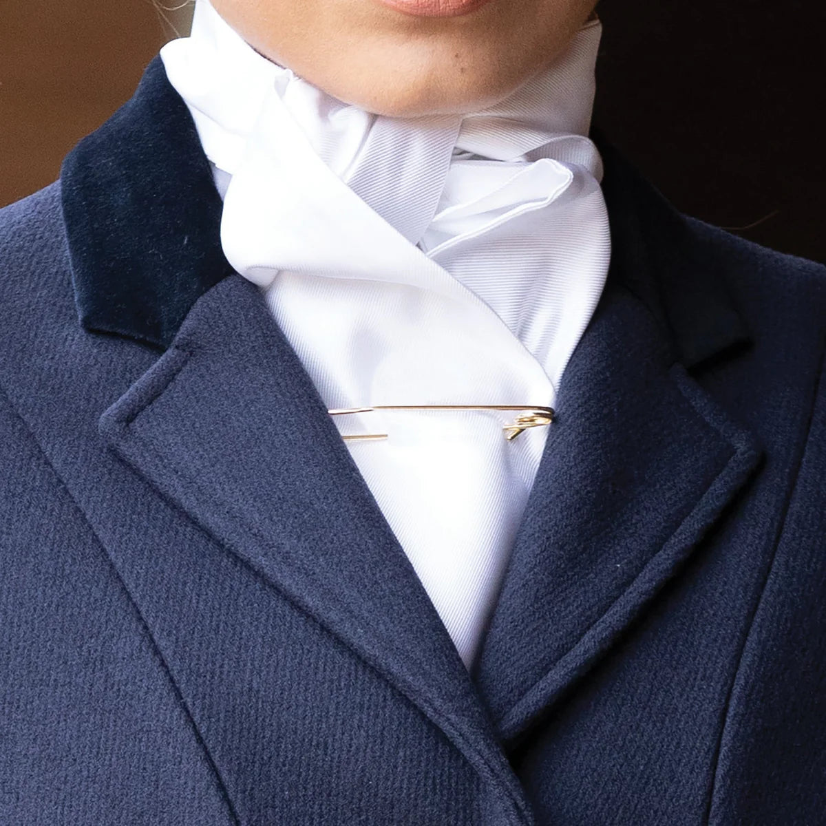 Equetech Traditional Plain Stock Pin
