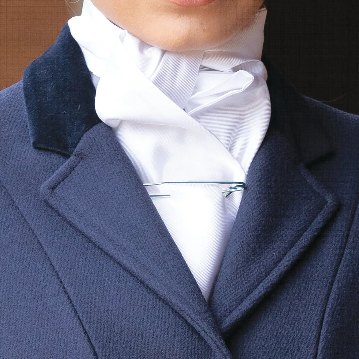 Equetech Traditional Plain Stock Pin