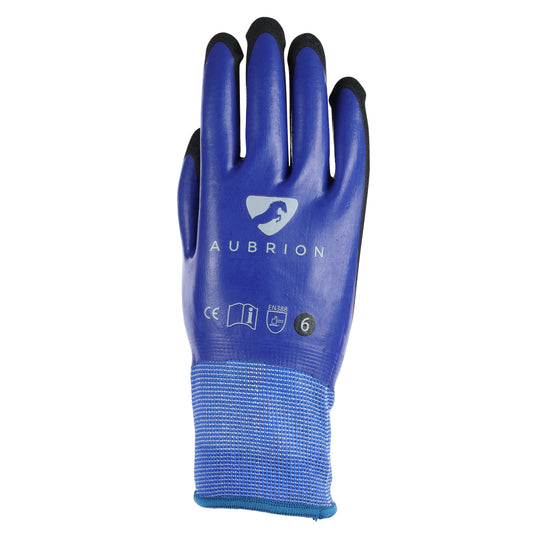 Aubrion Work Gloves Blue / L