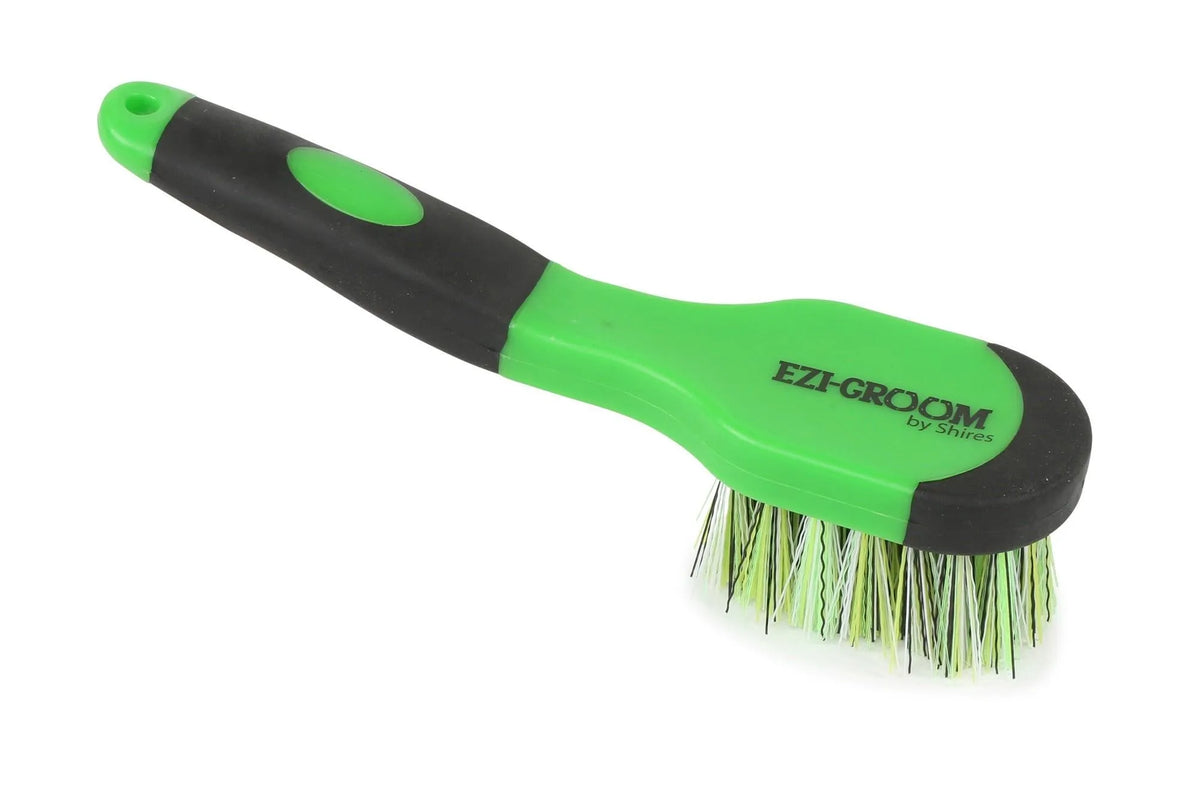 EZI-GROOM Grip Bucket Brush Bright Blue