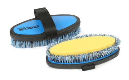 EZI-GROOM Grip Body Wash Brush Bright Blue / L
