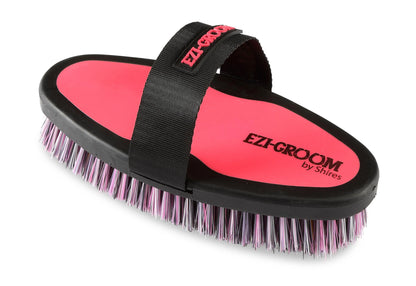 EZI-GROOM Grip Body Wash Brush Bright Blue / L