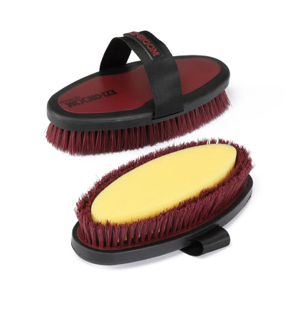 EZI-GROOM Grip Body Wash Brush Bright Blue / L