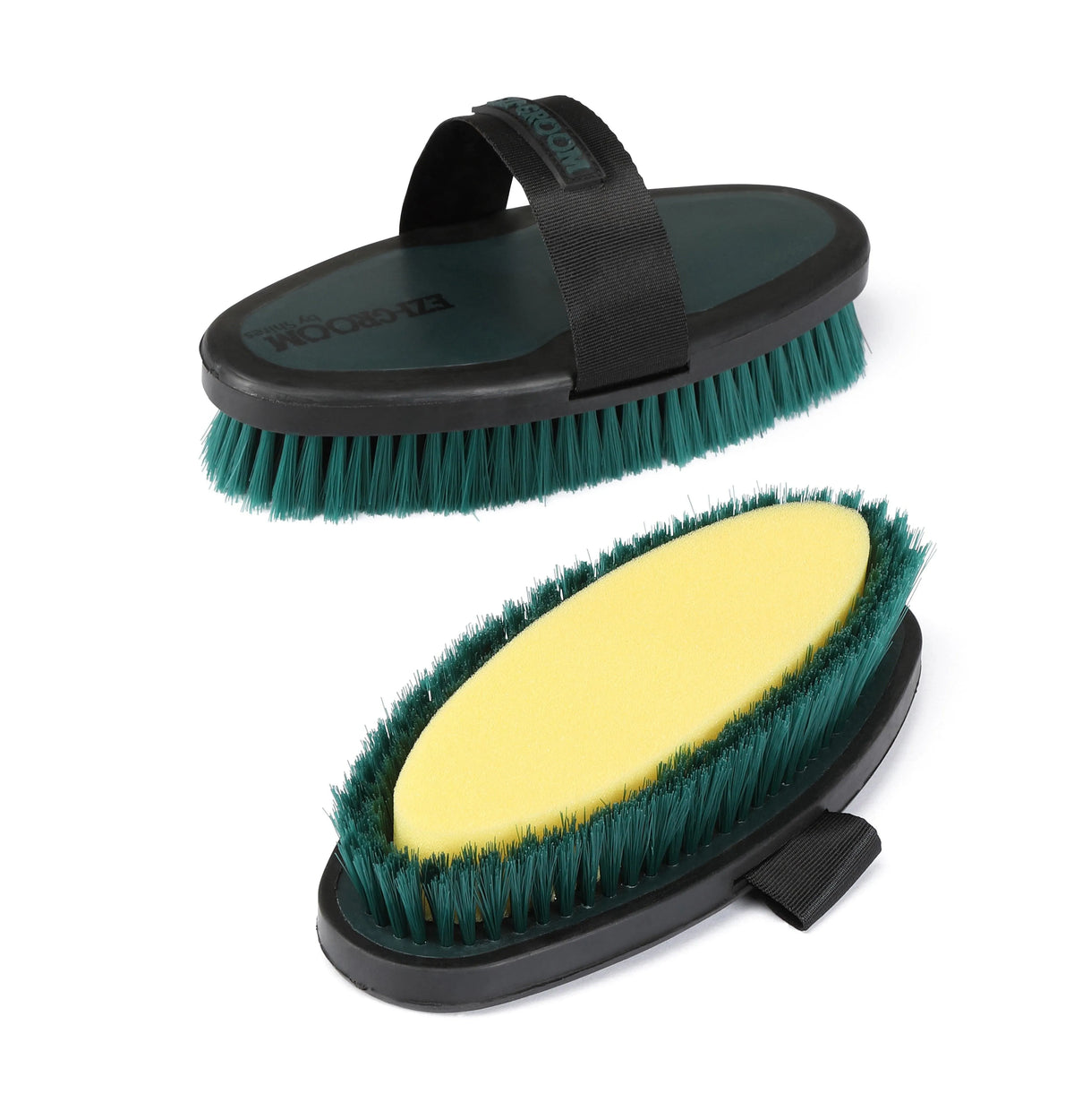 EZI-GROOM Grip Body Wash Brush Bright Blue / L
