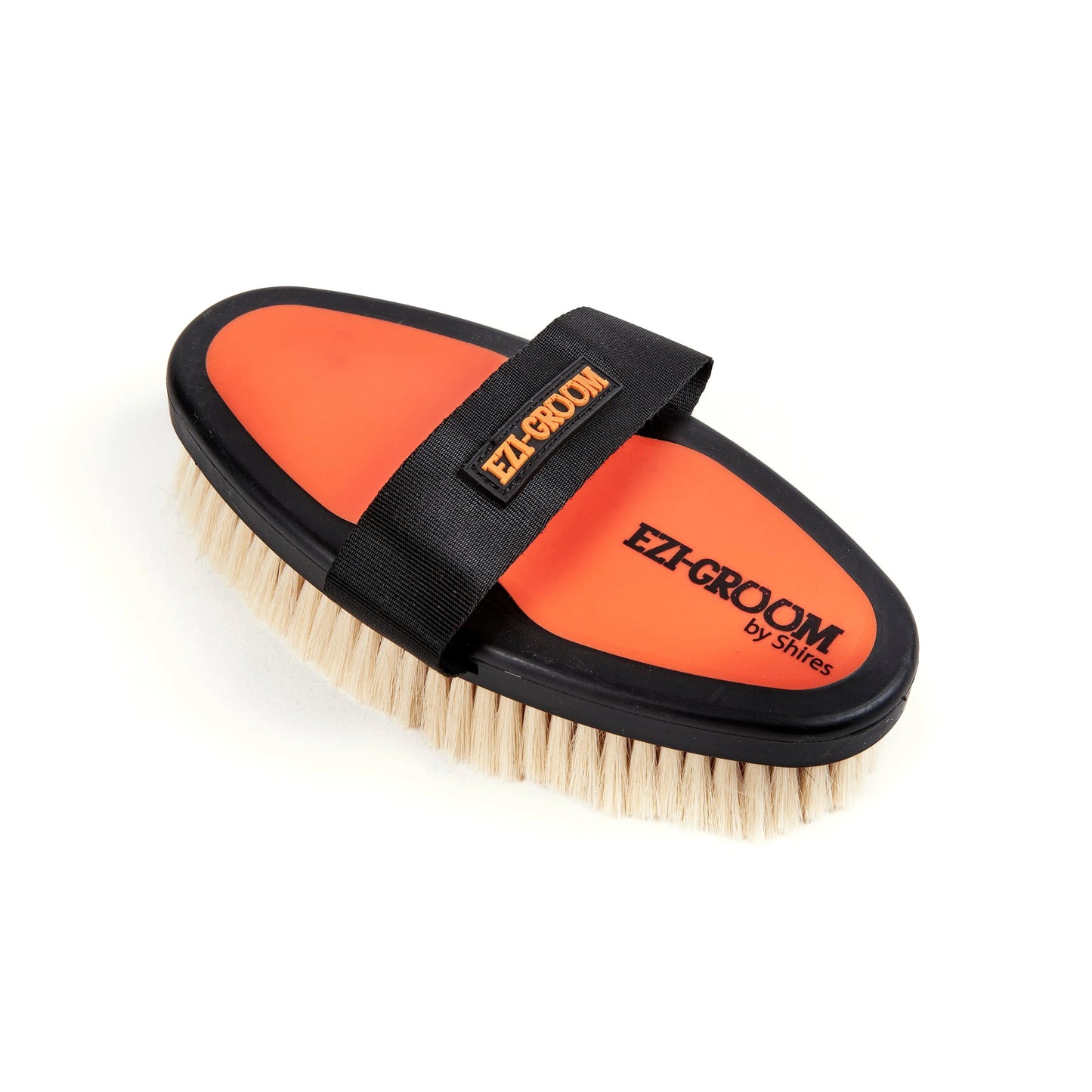 EZI-GROOM Grip Body Brush with Goat Hair - Ayr Equestrian