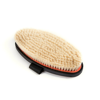 EZI-GROOM Grip Body Brush with Goat Hair - Ayr Equestrian