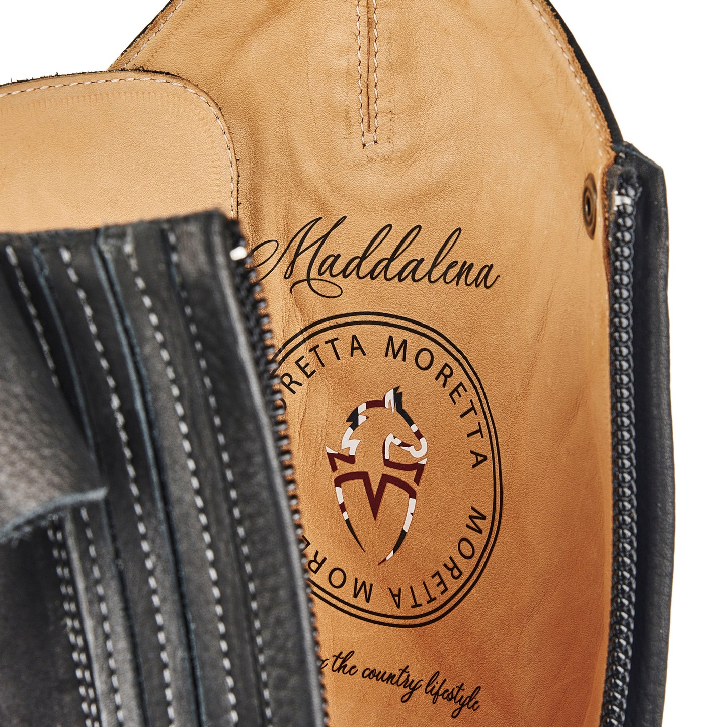 Moretta Maddalena Riding Boots Black / 4/37