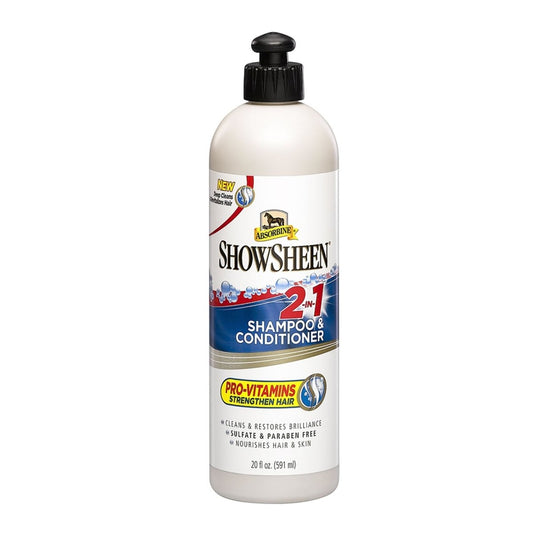 Absorbine Showsheen 2-In-1 Shampoo & Conditioner - 591Ml -