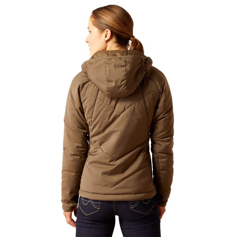 Ariat AW23 Ladies Zonal Insulated Winter Jacket - Canteen - L