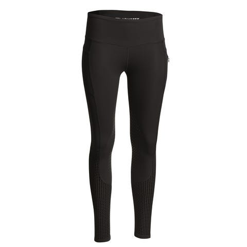 Ariat EOS Riding Tights with Knee Patch - Black - Extra Small