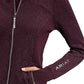 Ariat Lumina Full Zip Sweatshirt - Mulberry - Extra Small