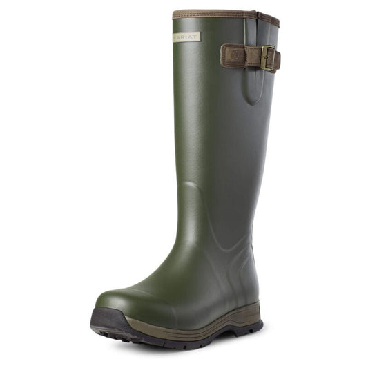 Ariat Mens Burford Insulated Wellington Boots - Olive Night - 7