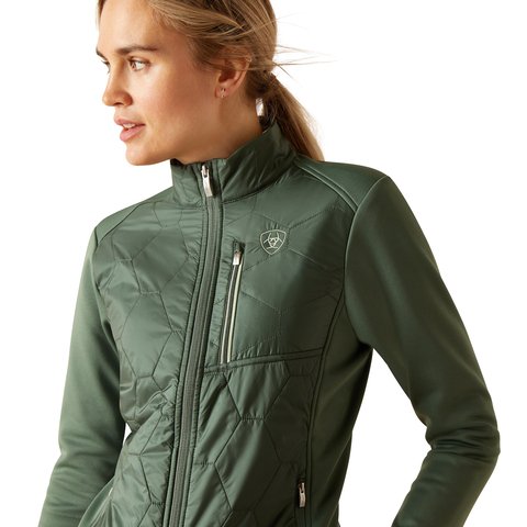 Ariat SS24 Womens Fusion Insulated Jacket - Duck Green - L