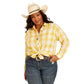 Ariat SS24 Womens Real Billie Jean Long Sleeve Shirt - Tomboy Plaid - L