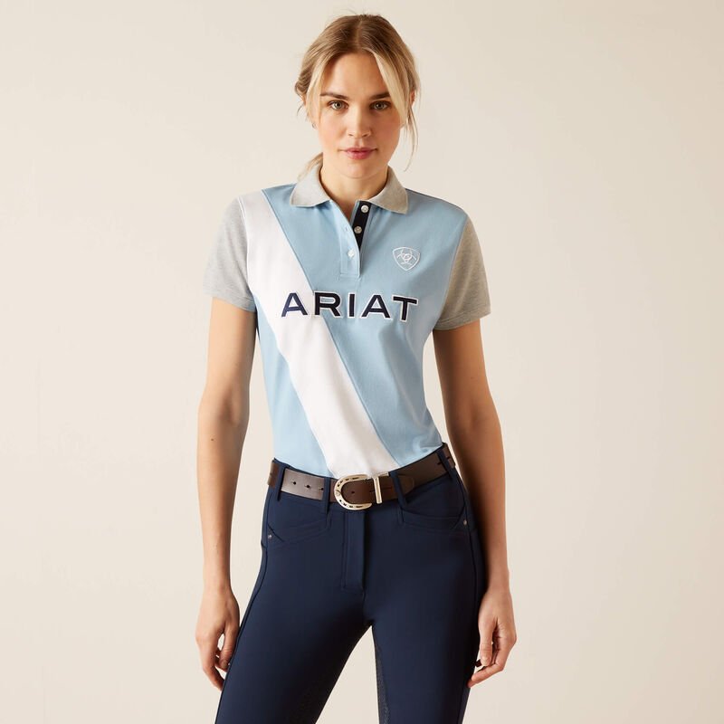 Ariat SS24 Womens Taryn Short Sleeve Polo - Baked Apple - L