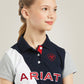 Ariat SS24 Youth Taryn Polo - Baked Apple - XS