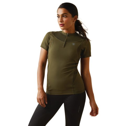 Ariat Womens Ascent Crew Baselayer - Relic - XS