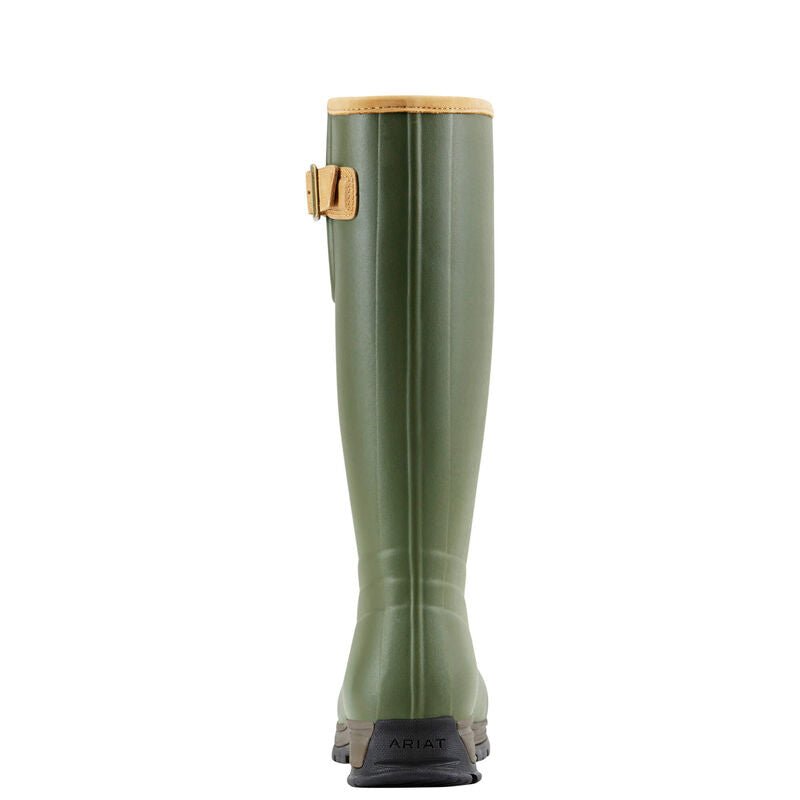 Ariat Womens Burford Insulated Wellington Boot - Olive - 3
