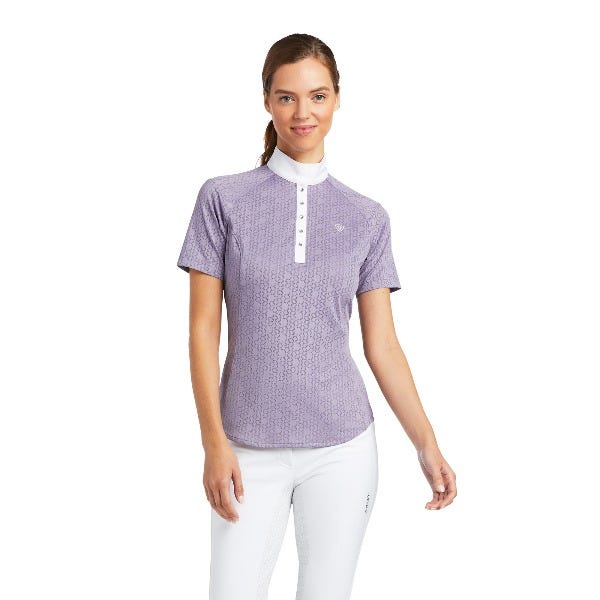 Ariat Womens Showstopper 3.0 Show Shirt - Extra Small - Dusk