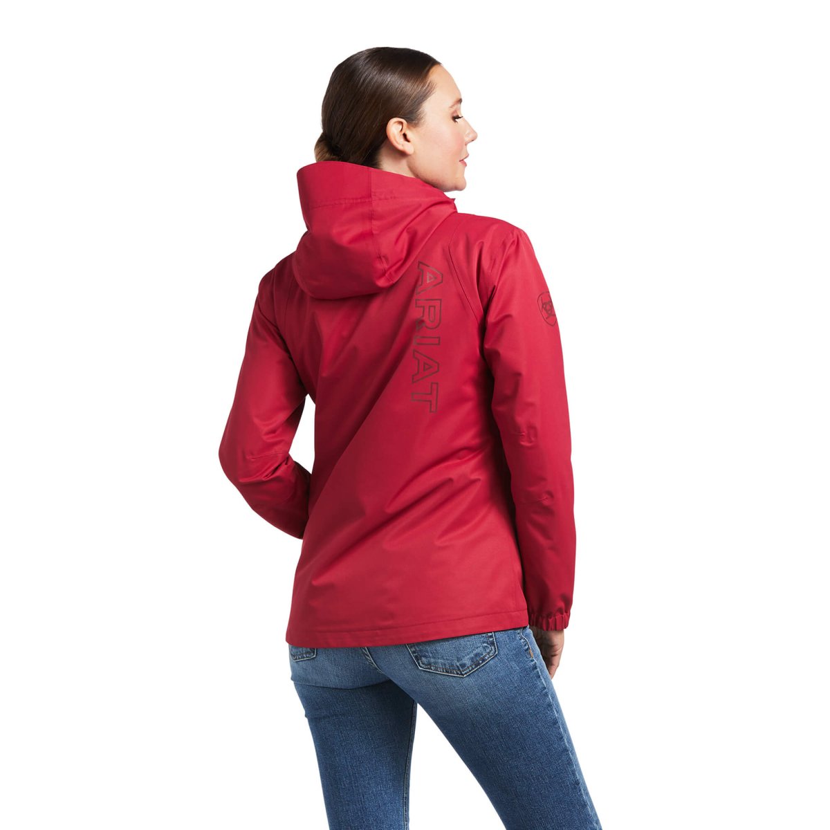 Ariat Womens Spectator Waterproof Jacket - Red Bud - Extra Small