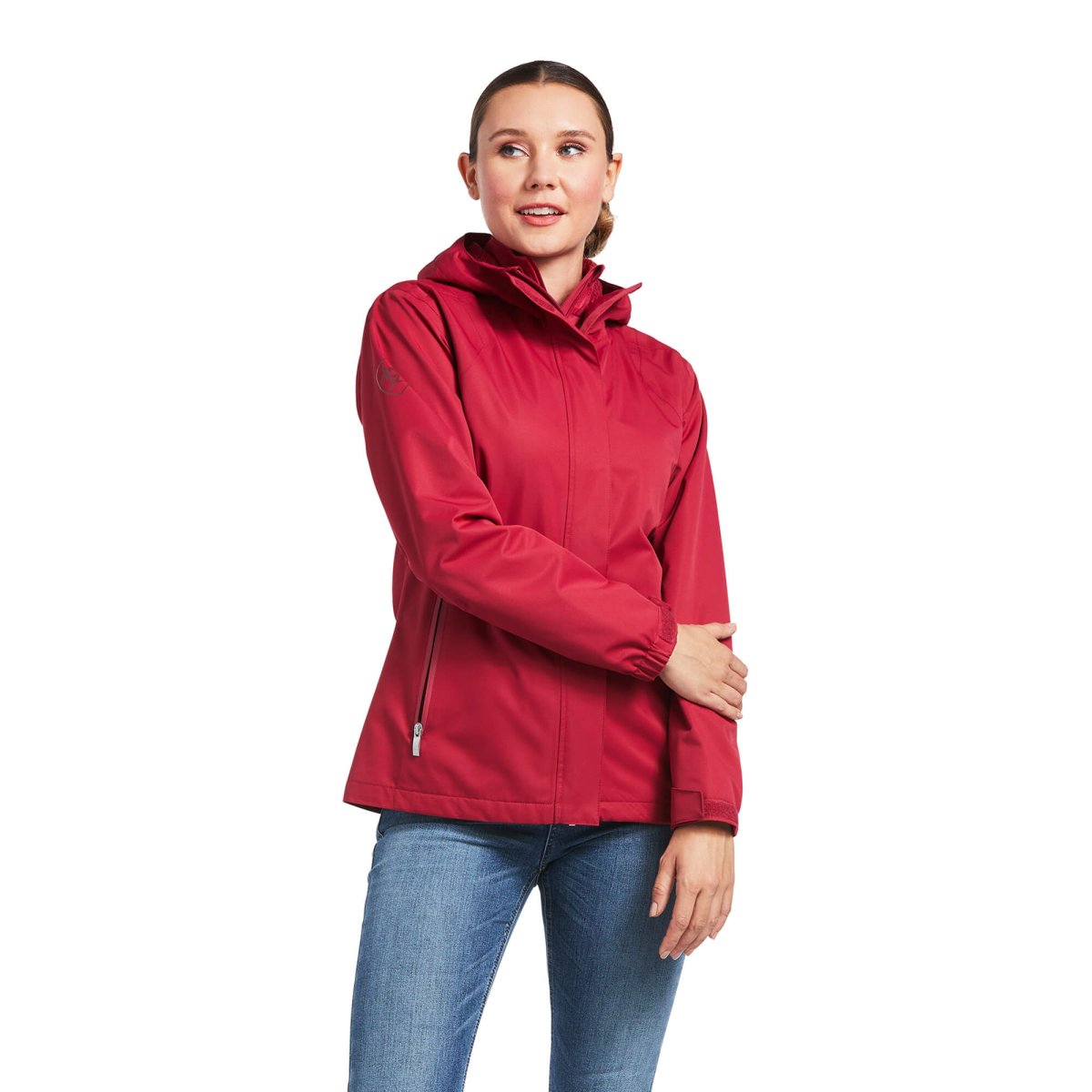 Ariat Womens Spectator Waterproof Jacket - Red Bud - Large