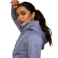 Ariat Womens Wilde Full Zip Sweatshirt - Dusky Granite - XS