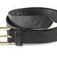 Aubrion 35mm Leather Belt - Adult - Black - 100Cm