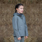 Aubrion Cloudburst Raincoat - Young Rider - Navy - 11/12 Yrs