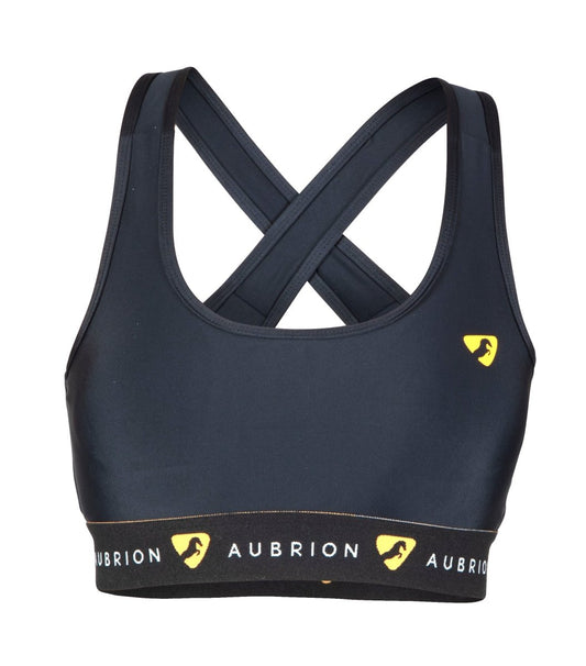 Aubrion Dagenham Sports Bra - Black - L