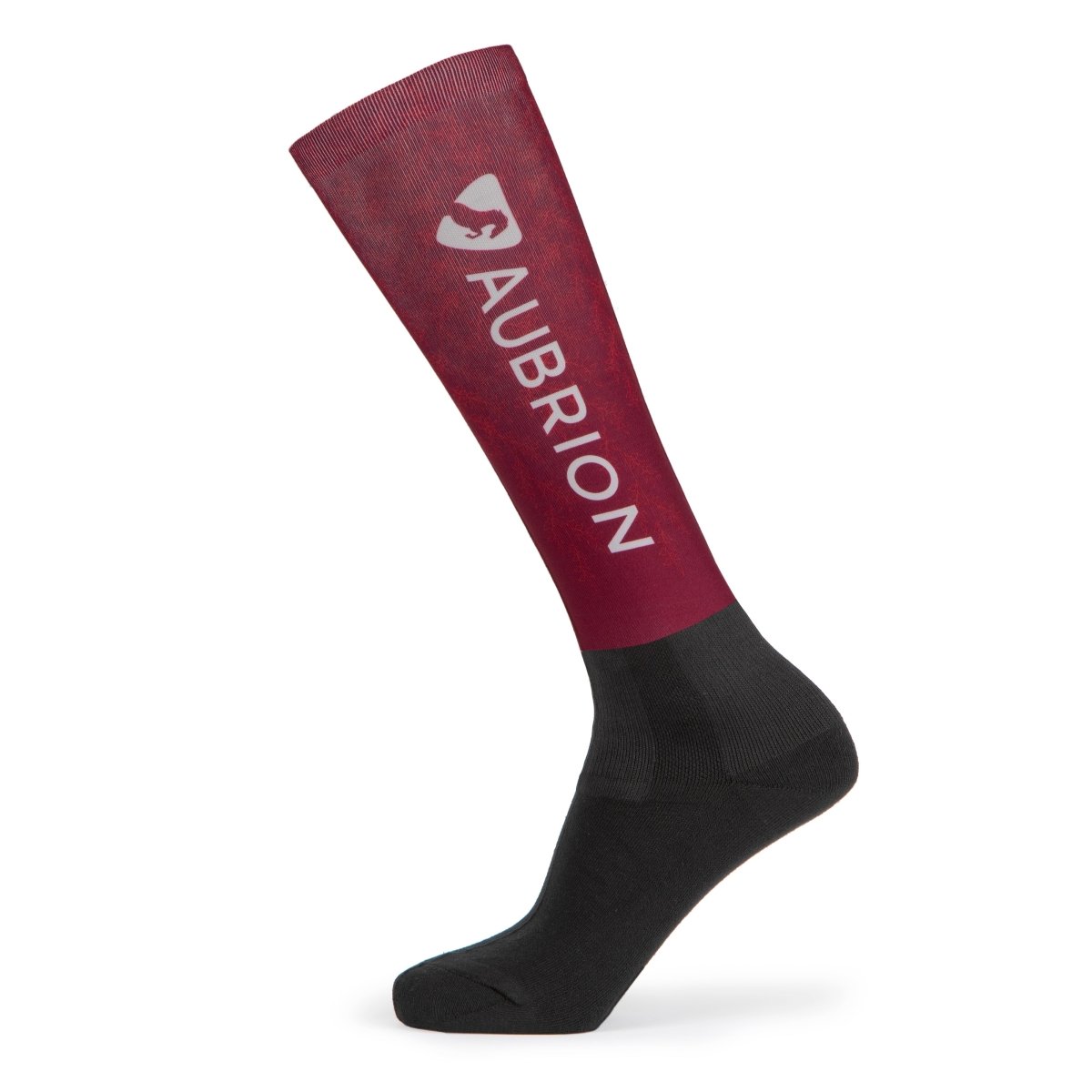 Aubrion Hyde Park Cross Country Socks - Red Leaf -