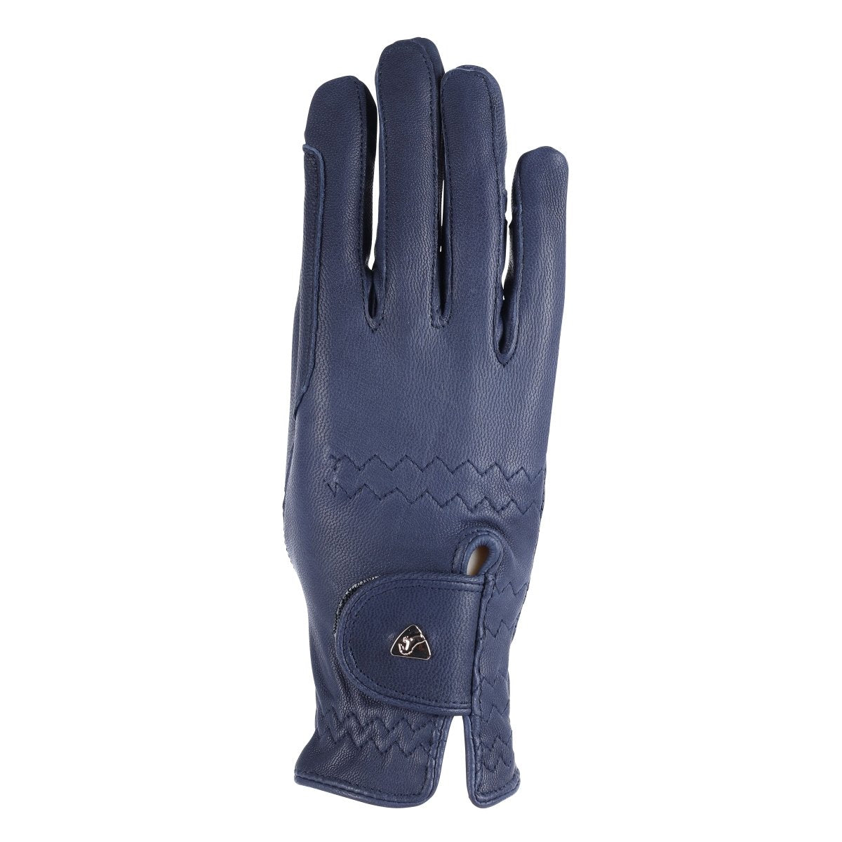 Aubrion Leather Riding Gloves - Black - L