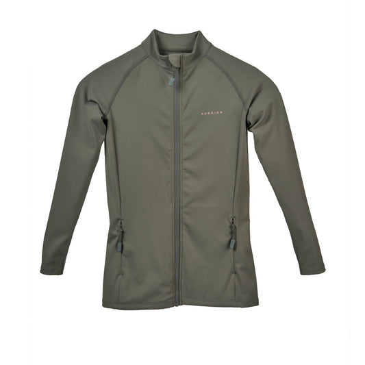 Aubrion Non-Stop Jacket - Young Rider - Olive - 11/12 Yrs