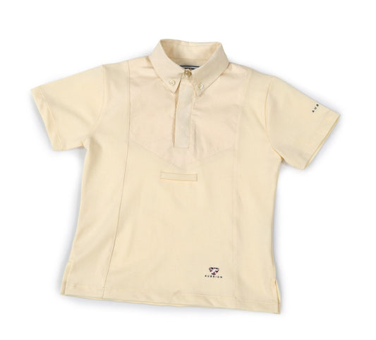 Aubrion Short Sleeve Tie Shirt - Child - White - 11/12 Yrs