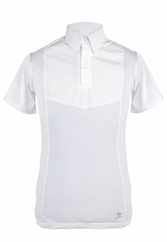Aubrion Short Sleeve Tie Shirt - Gents - White - L