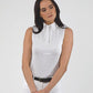 Aubrion Sleeveless Tie Shirt - White - L