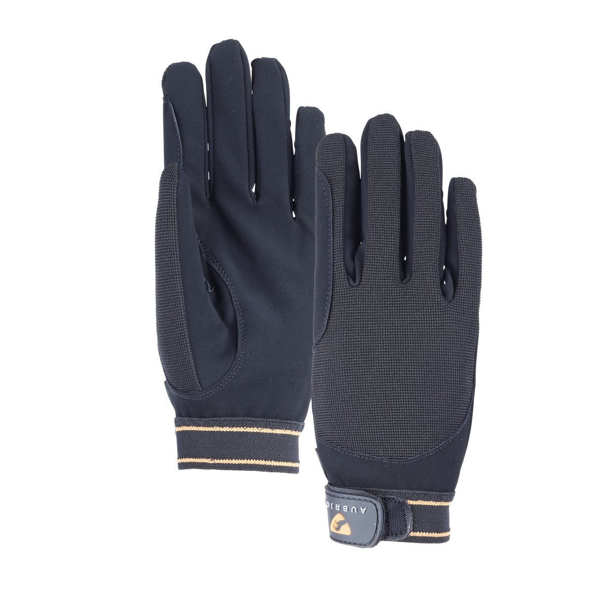 Aubrion Stratos SportFit Riding Gloves - Black - XS