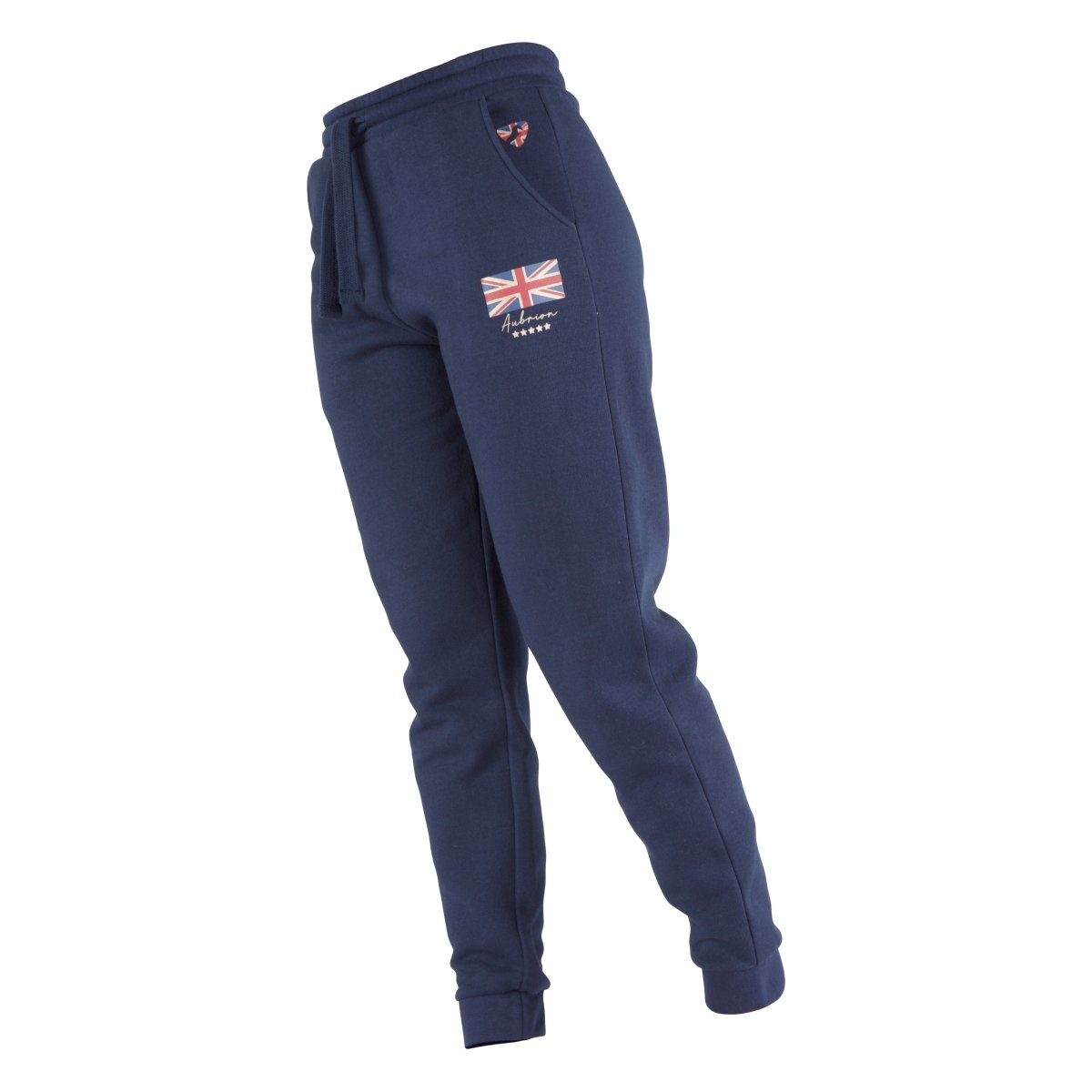 Aubrion Team Joggers - Young Rider - Navy Blue - 11/12 Yrs