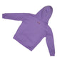 Aubrion Tikaboo AW23 Childs Hoodie - Lilac - 3/4