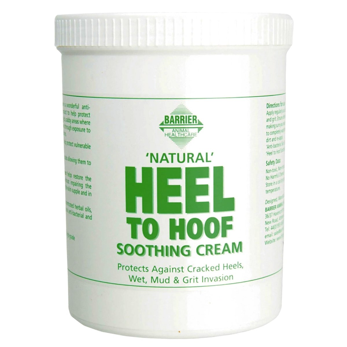 Barrier Heel To Hoof Soothing Cream - 1Lt -
