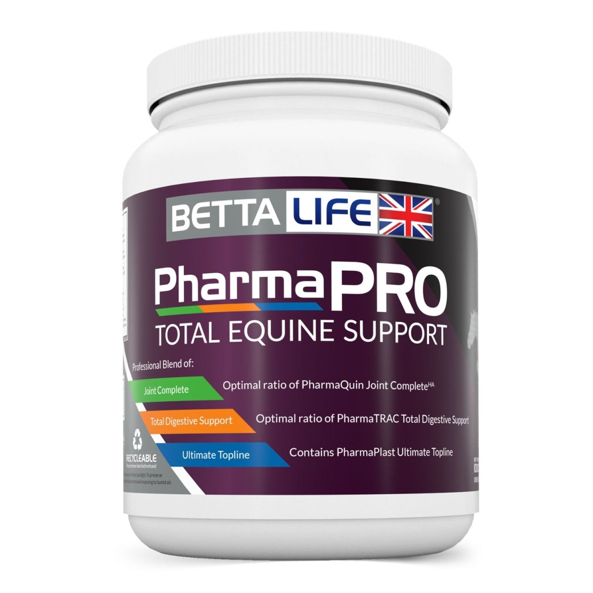Bettalife Pharmapro Equine Support - 1Kg -