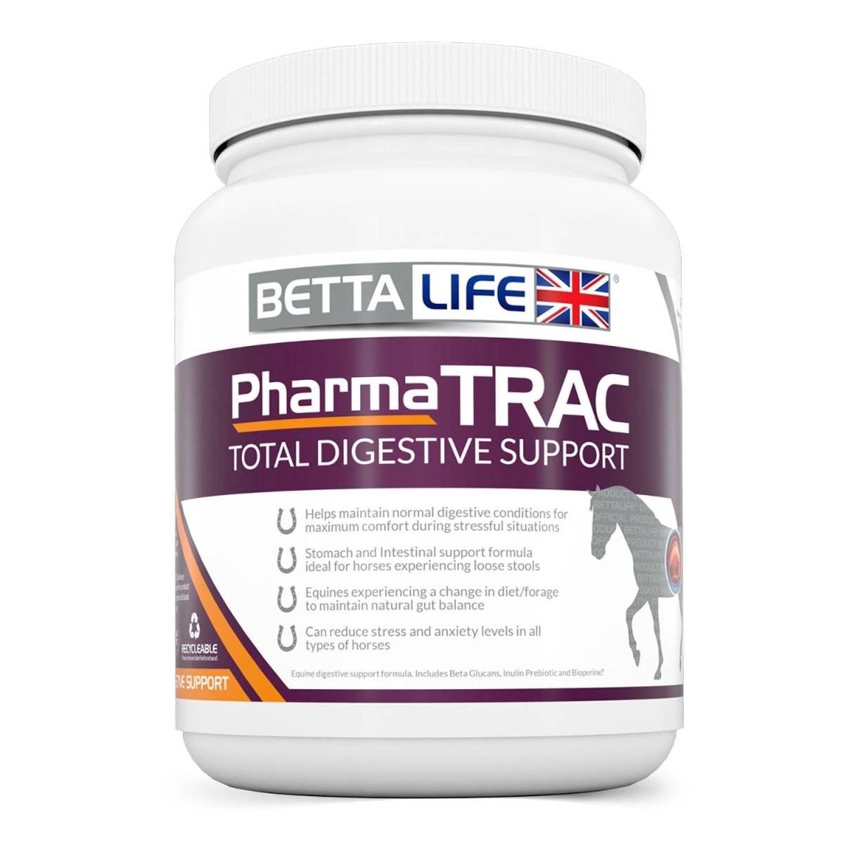 Bettalife Pharmatrac Total Digestive Support - 1Kg -