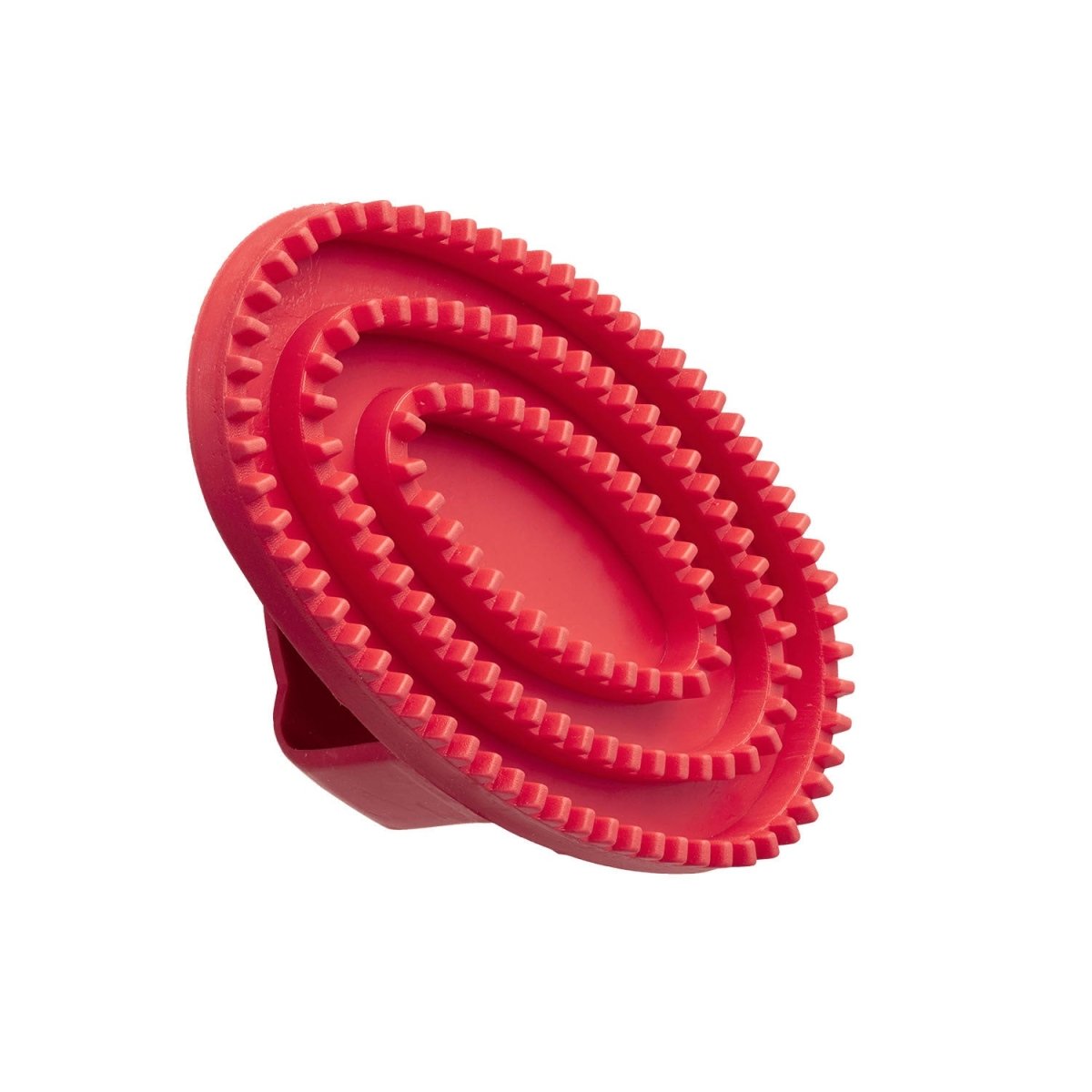 Bitz Curry Comb Rubber Small - Red - Small