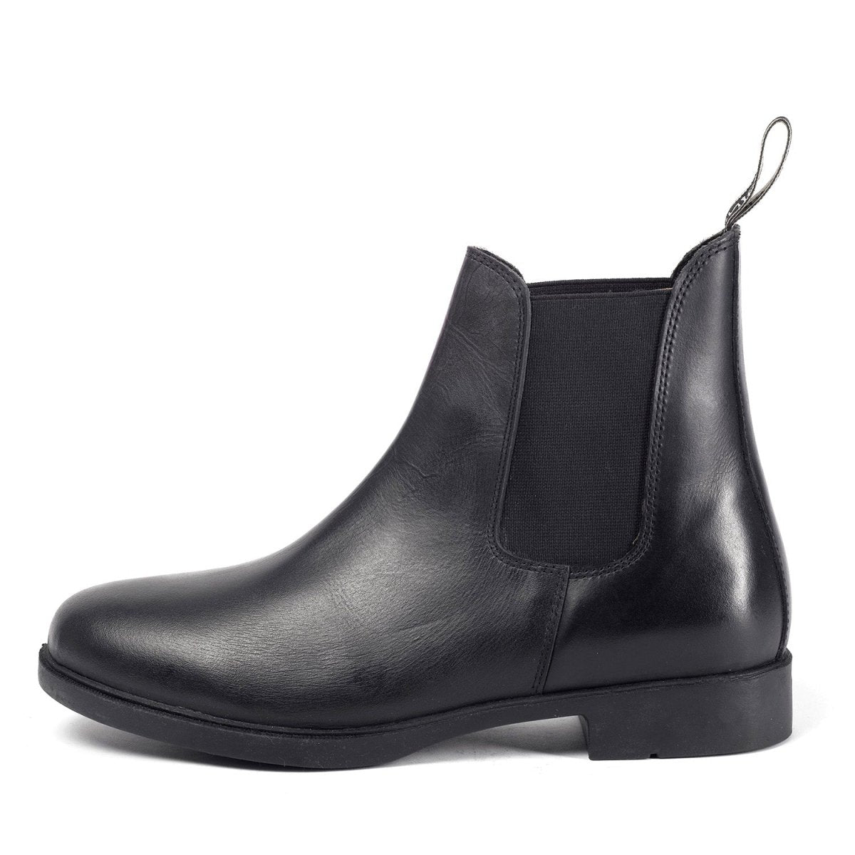 Brogini Pavia Pull-On Leather Boots - Black - 36(3.5)