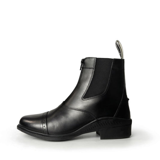 Brogini Tivoli Leather Paddock Boots - Black - 36(3.5)