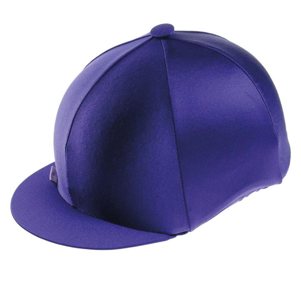 Capz Plain Cap Cover Lycra - Purple -